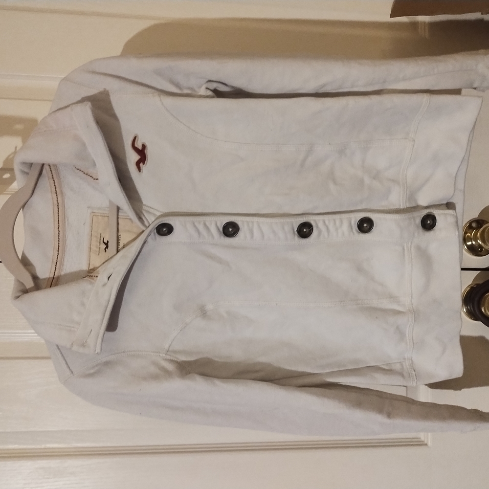 Hollister Red and White Jacket